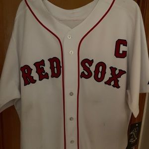 Authentic Jason Varitek Red Sox Jersey
